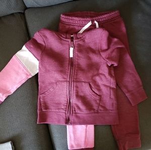 Cat & Jack toddler girl set 3t